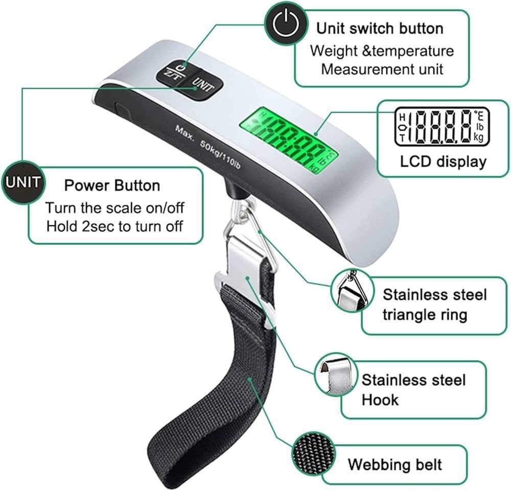 Digital Travel Luggage Scale